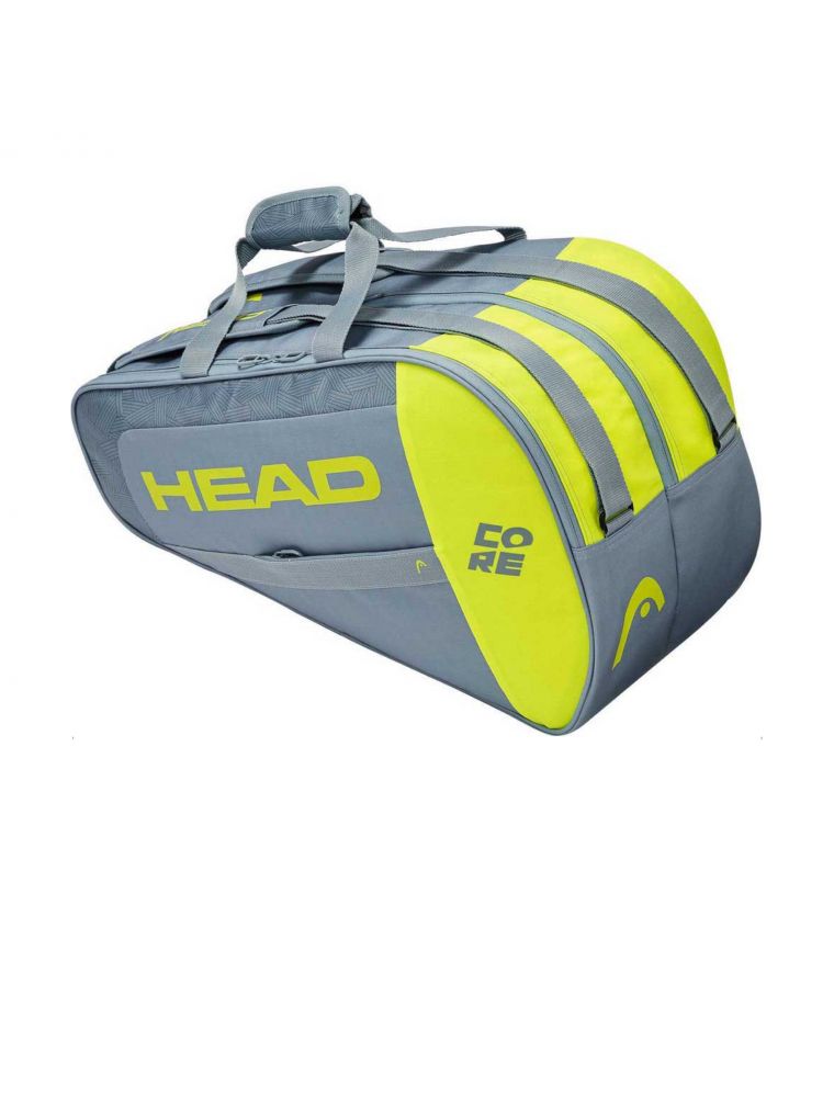 Borsa da Padel Core Combi Grey/Neon Yellow