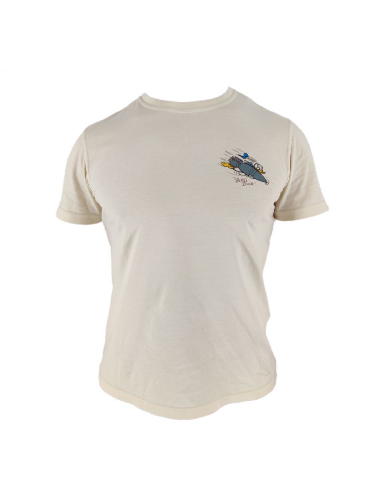 T-shirt Better Duck Uomo Burro