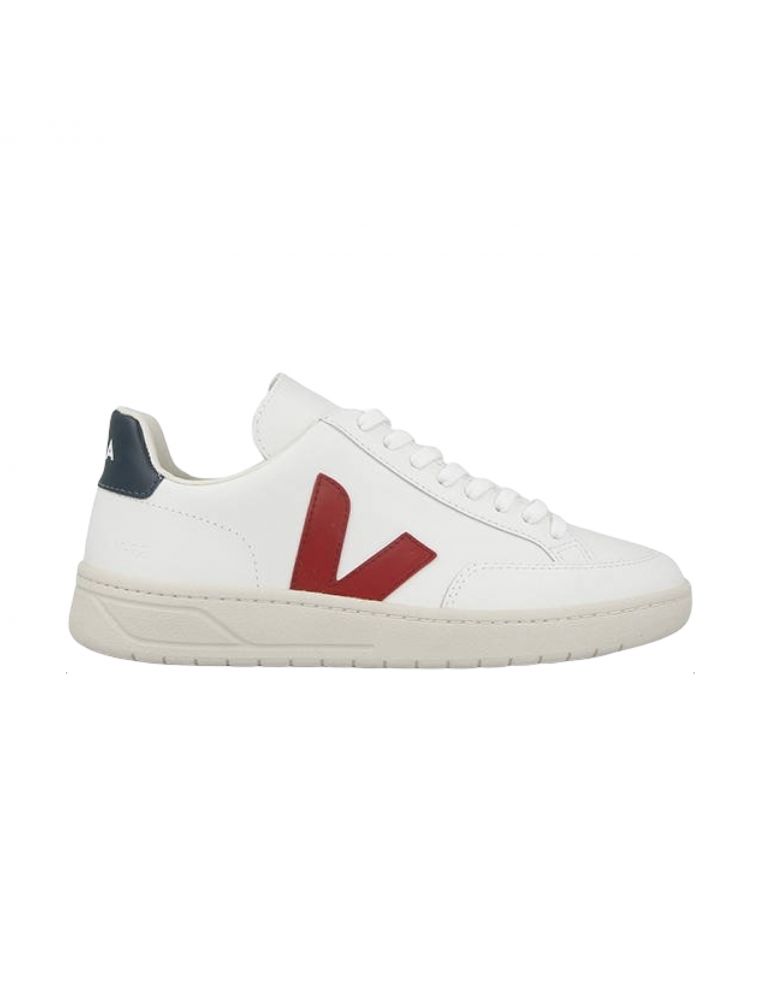 Scarpe V-12 Leather Uomo Extra White/Marsala/Nautico