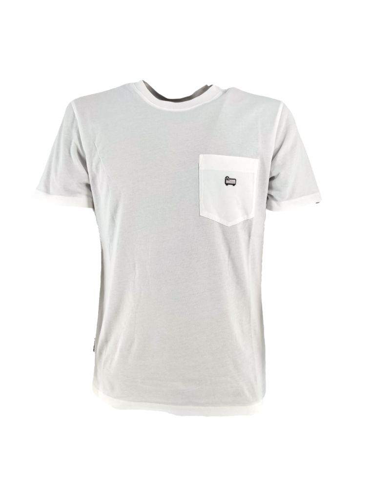 T-shirt Pocket Tee Uomo Bright White