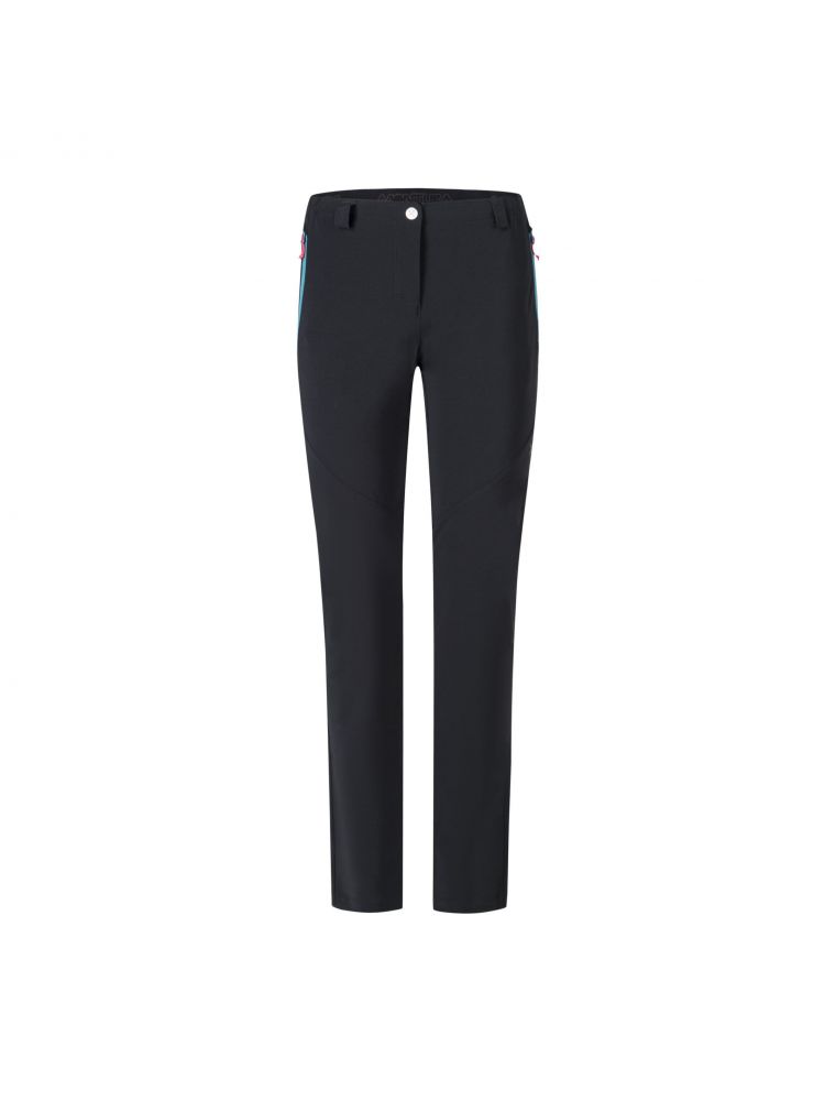 Pantaloni Focus Donna Nero/Baltic