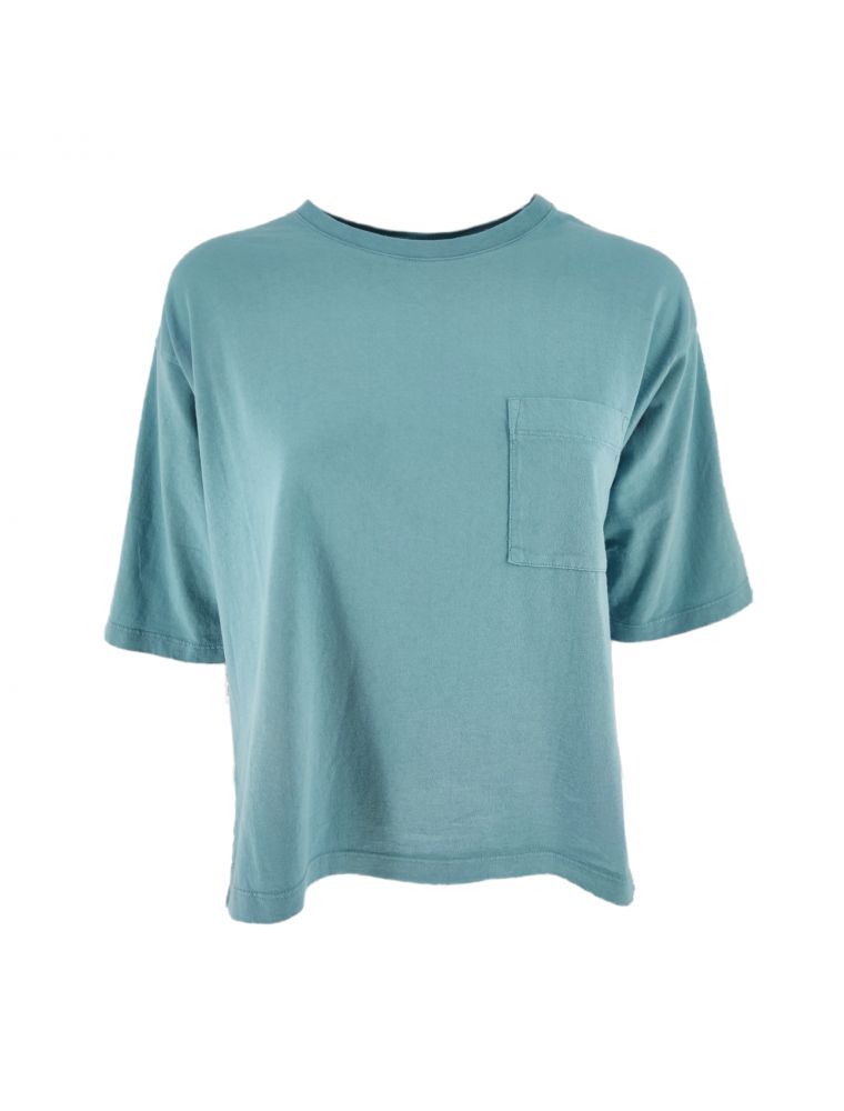 T-shirt Boxy / G2 Donna Air Blue
