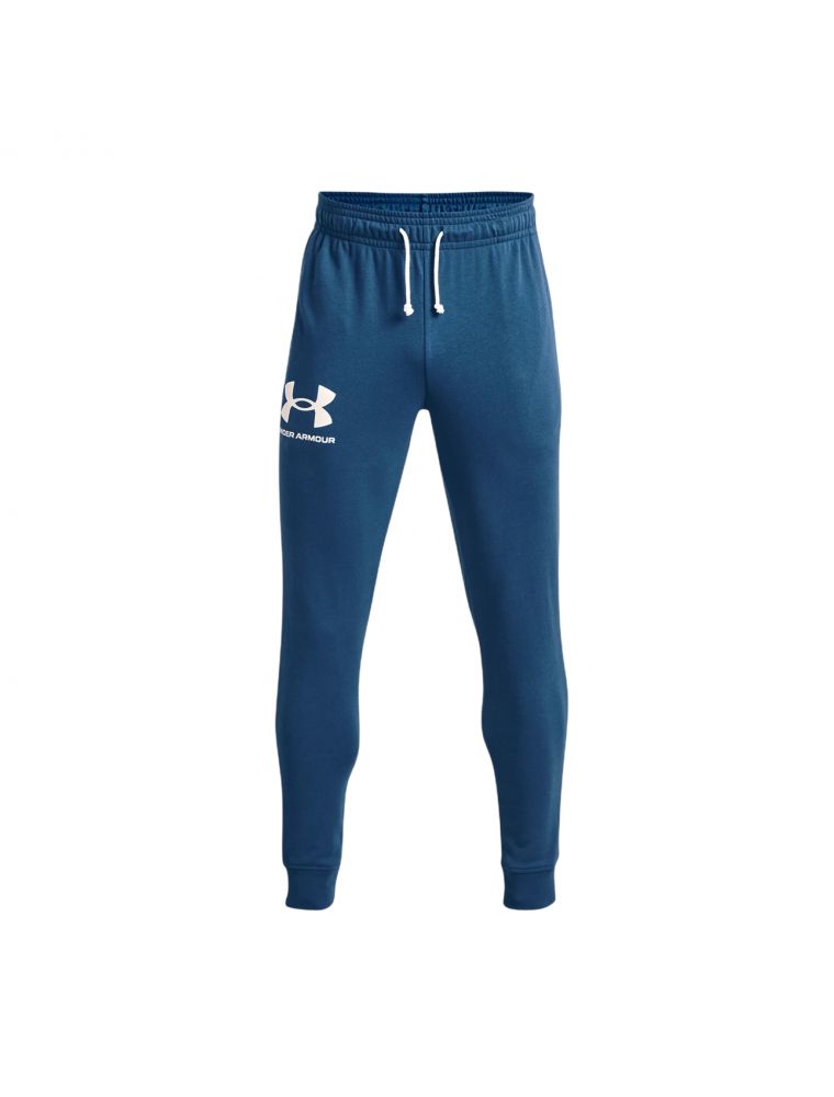 Pantaloni Rival Terry Uomo Deep Sea/Onyx White