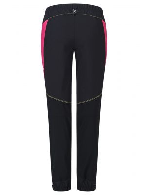 MONTURA - Pantaloni Mountain Fast Donna Nero/Rosa Sugar