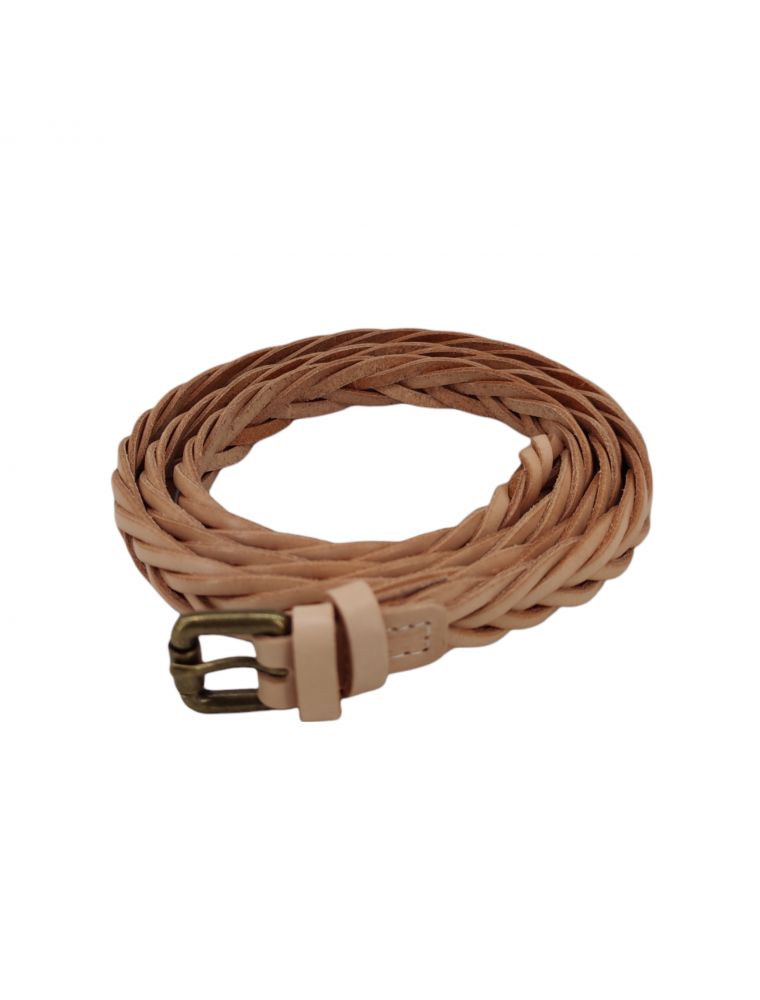 Cintura Fine Braid Donna Natural
