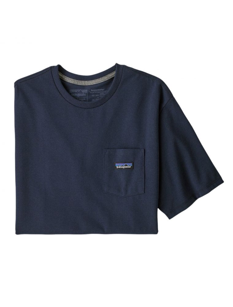 T-shirt P-6 Label Pocket Responsibili Uomo New Navy