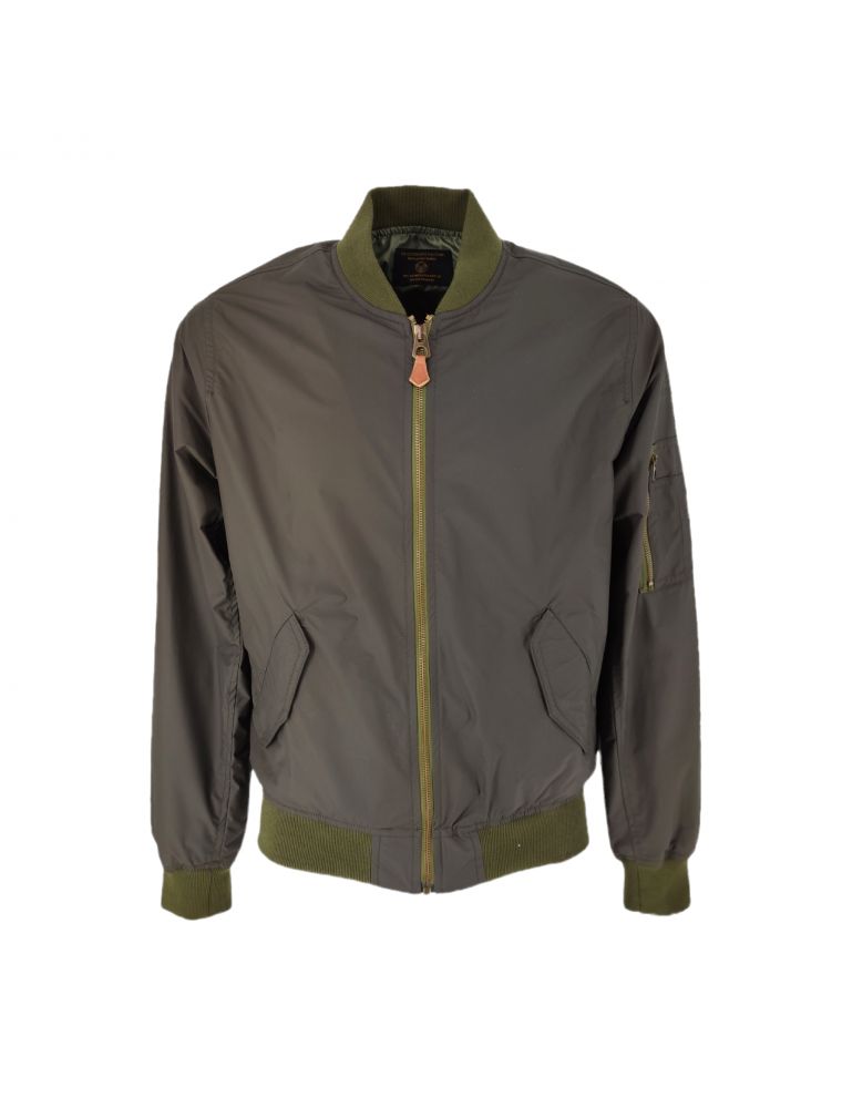 Giacca Bomber Miller Uomo Military Green