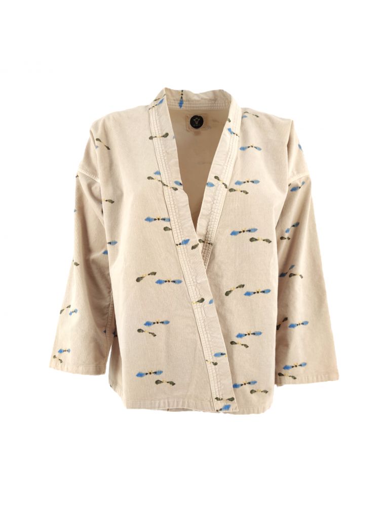 Kimono Kimono Donna Corduroy Chama/Ice