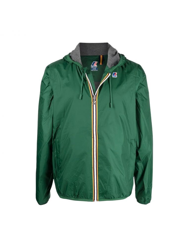 Giacca Jacques Nylon Jersey Uomo Green Dark