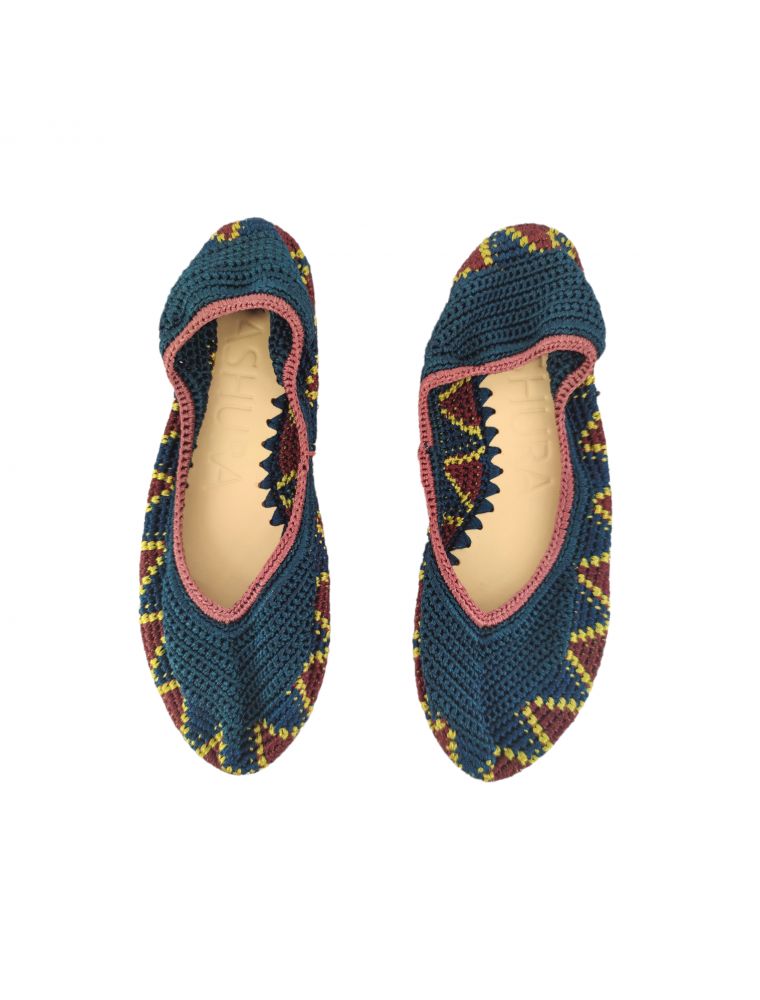 Scarpe Ballerina Low Donna Seawees/Blue