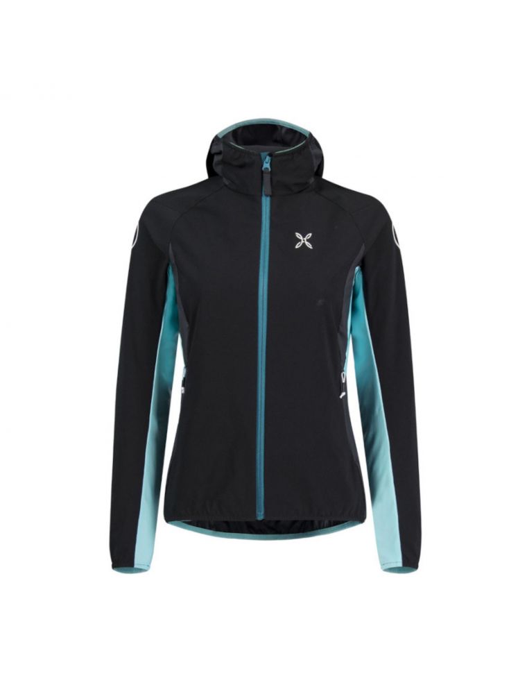 Giacca Flash Sky Donna Nero/Baltic