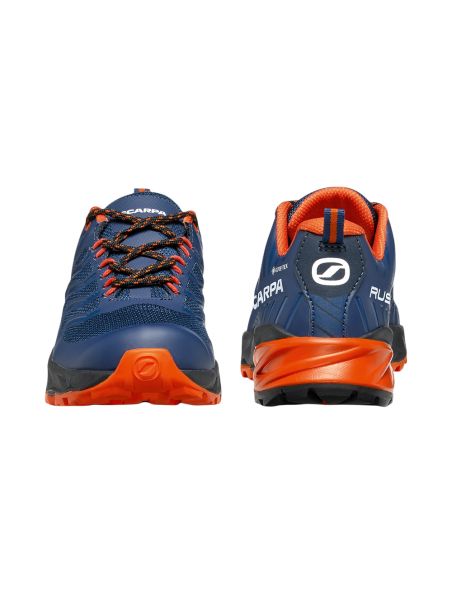 SCAR30554203 Junior Rush Kid GTX Shoes Blue/Fiesta - Fabbrica Ski Sises Biella