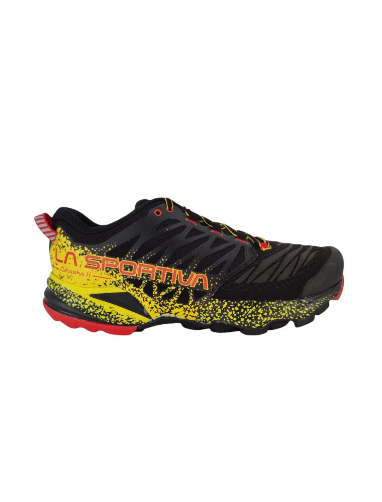 LA SPORTIVA Scarpe Akasha II Uomo Black/Yellow - Fabbrica Ski Sises Biella LA SPORTIVA Scarpe Akasha II Uomo Black/Yellow - Fabbrica Ski Sises Biella