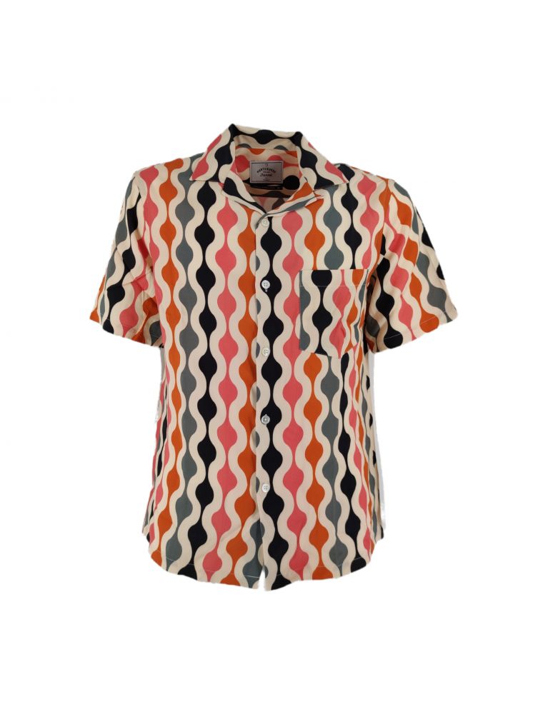 Camicia Drop Uomo Ecru