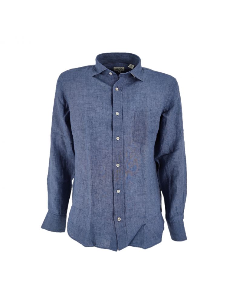 Camicia Paul Uomo Denim Delave