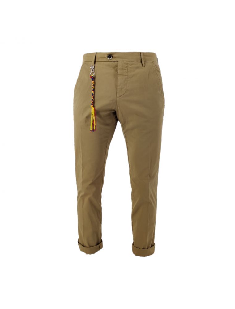 ROYRP22RSU020CA18011 Pantalones Chino Kennedy Hombre Beige - Fabbrica Ski Sises Biella ROYRP22RSU020CA18011 Pantalones Chino Kennedy Hombre Beige - Fabbrica Ski Sises Biella