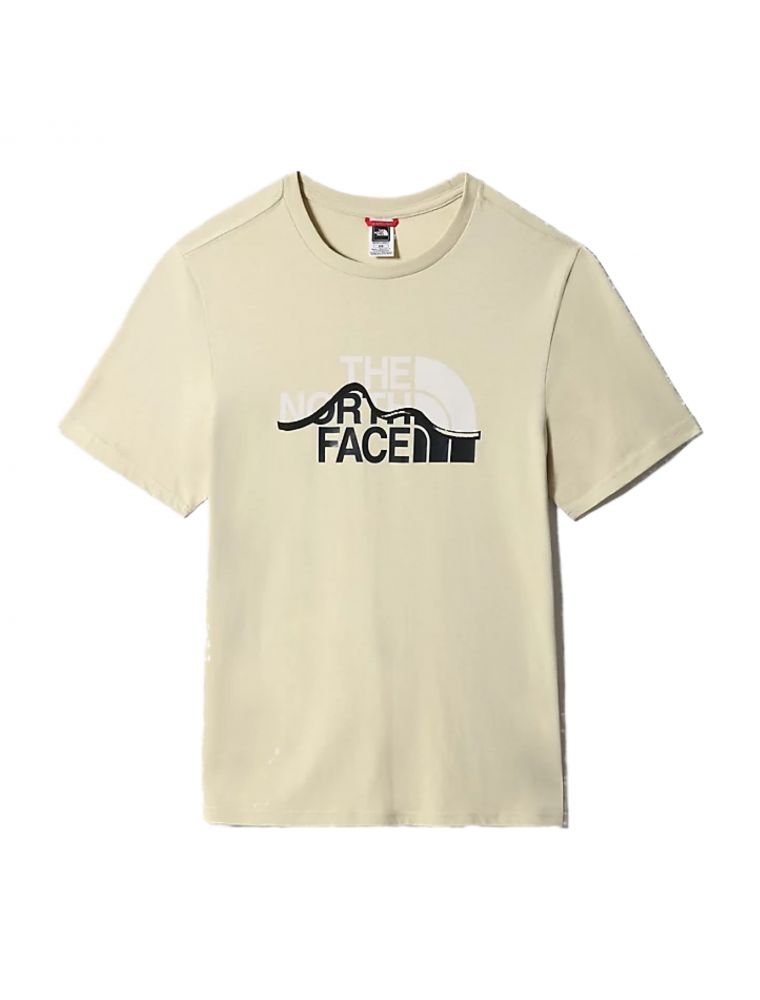 T-shirt Mount Line Uomo Gravel