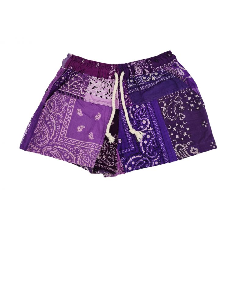 Pantaloncini Bandana SO BAN PU Donna Purple
