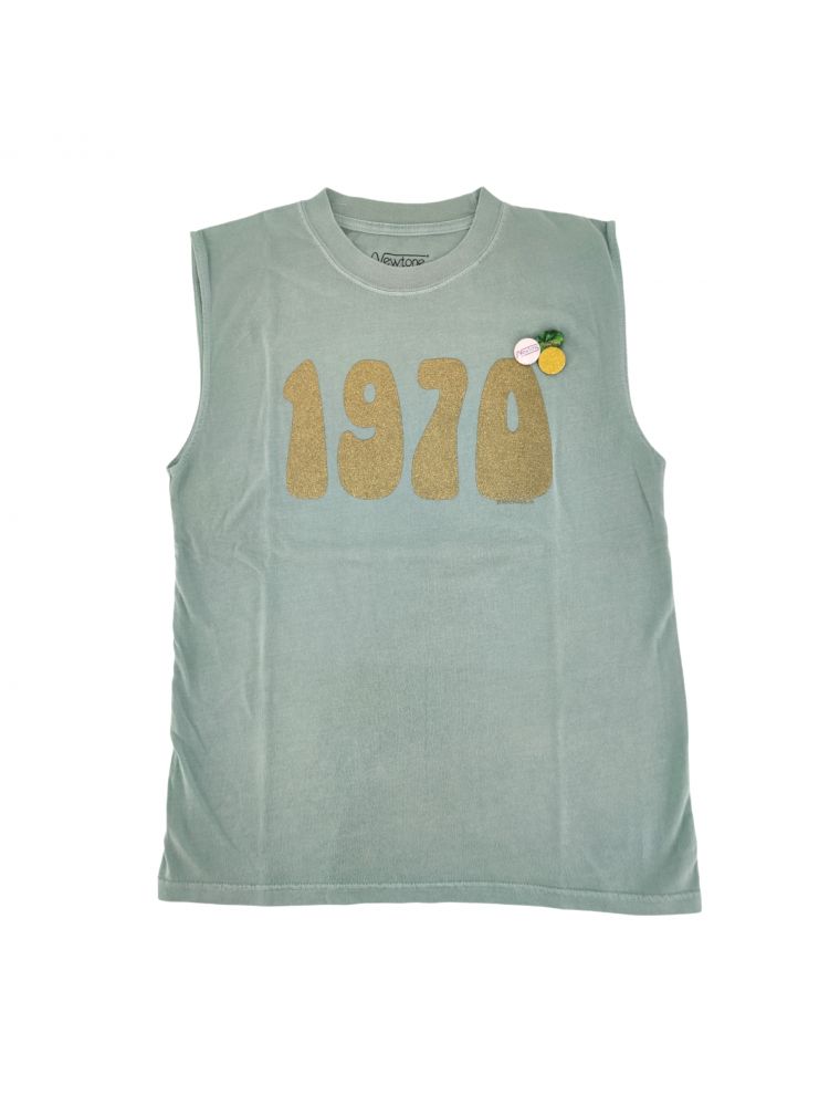 Canotta 1970 Biker Donna Glass