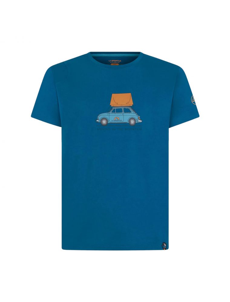 T-shirt Ciquecento Uomo Space Blue