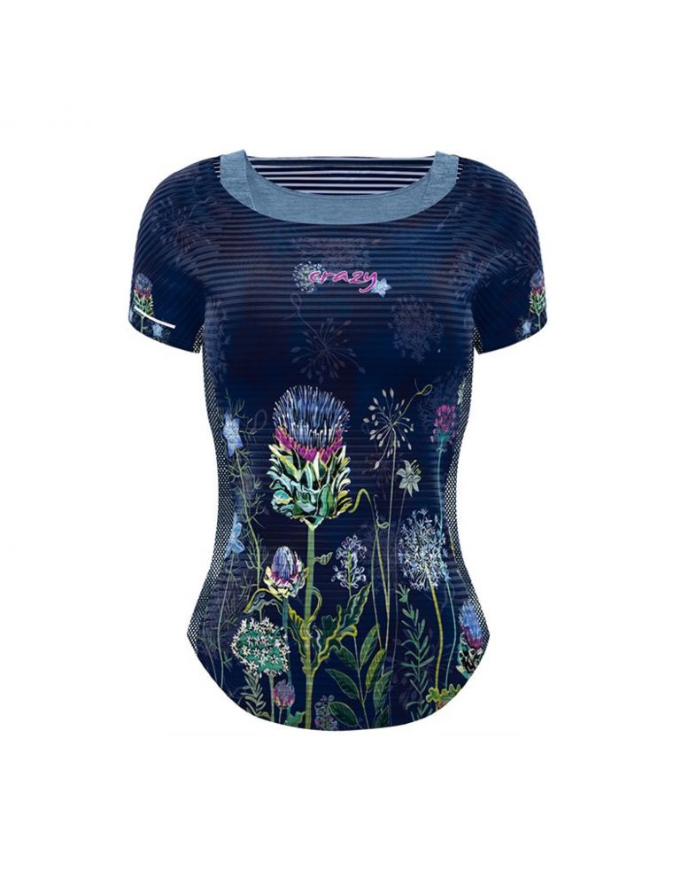 T-shirt Slash Donna Allium Flower