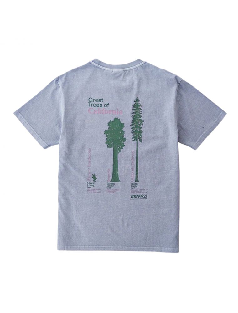 T-shirt Cali Trees Uomo Dusty Purple