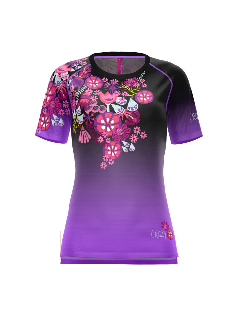 T-shirt Mountain Flash Donna Wild Garden