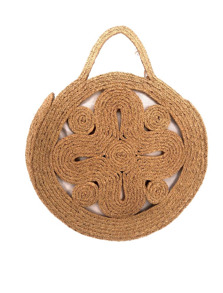 Borsa Sika Naturel L Donna Raffia