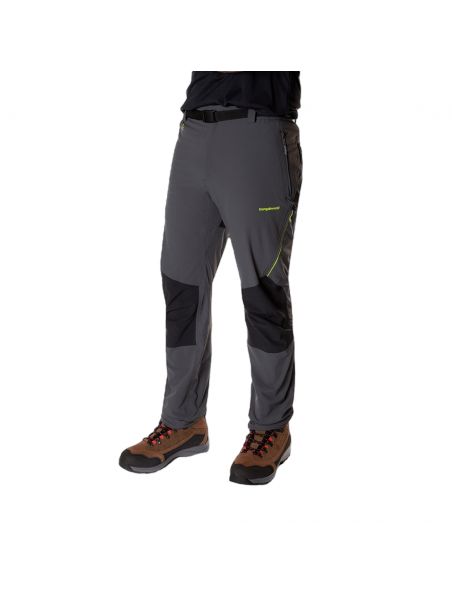TRANPC008259821 Men's Kasu Trousers Dark Shadow/Black - Fabbrica Ski Sises Biella