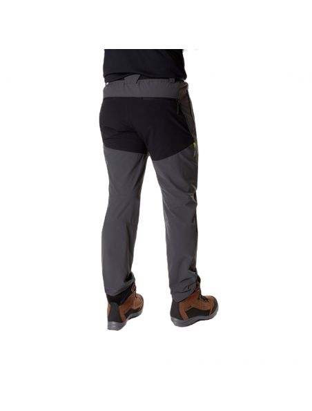 TRANPC008259821 Men's Kasu Trousers Dark Shadow/Black - Fabbrica Ski Sises Biella