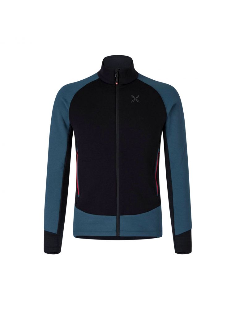 Maglia Iceland 2 Uomo Nero/Blu Cenere