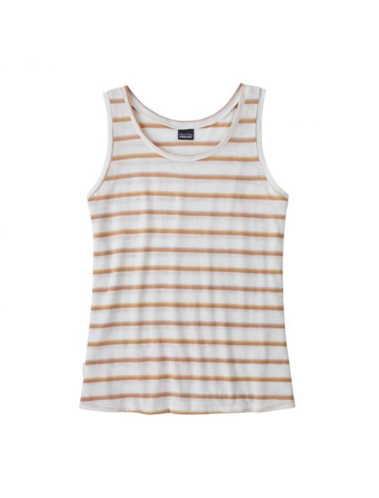 Canotta Mainstay Donna Sunset Stripe: Birch White