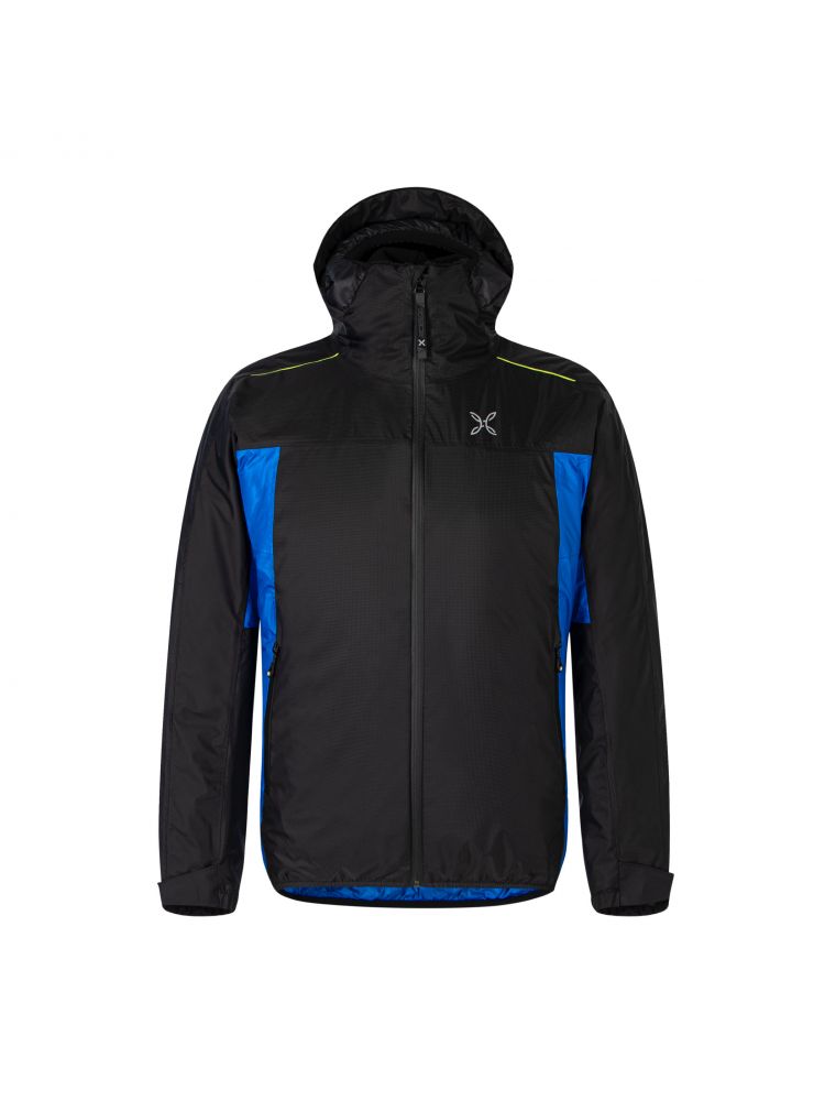Giacca Nevis 2.0 Uomo Nero/Celeste