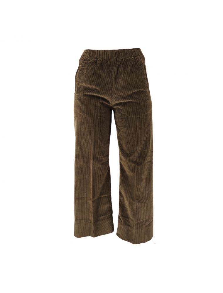 Pantaloni Penny Velvet Donna Deep Chocolate