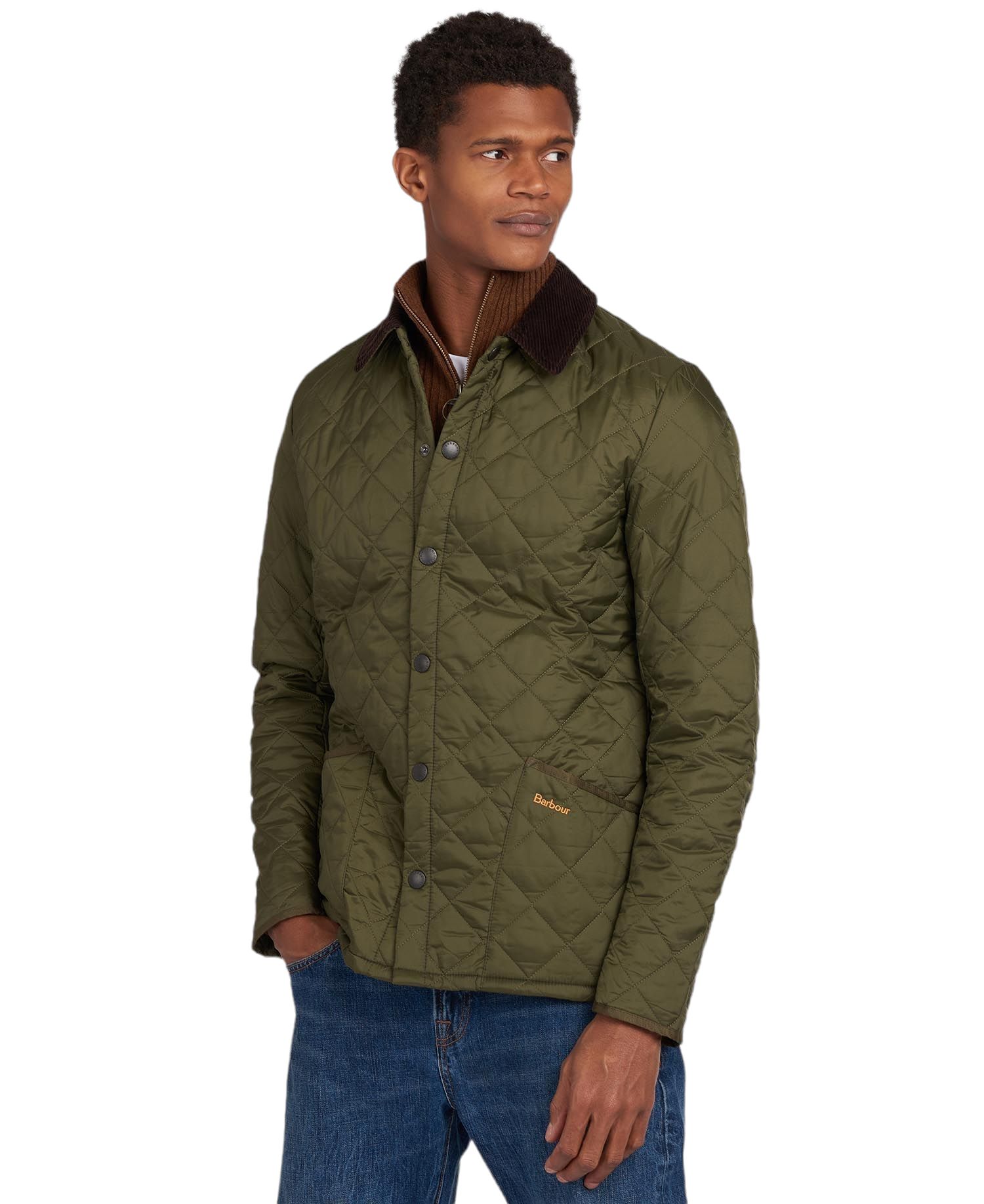 BARBOUR - Men's Heritage Liddesdale Quilted Jacket Olive