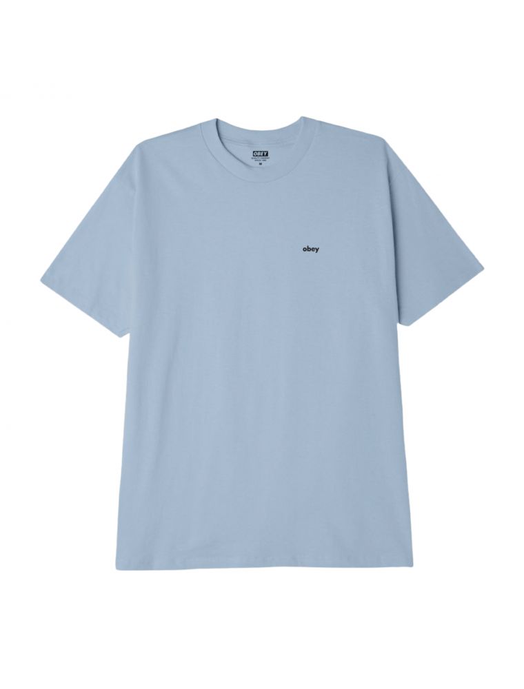 T-shirt Obey Dobble Face Uomo Good Grey