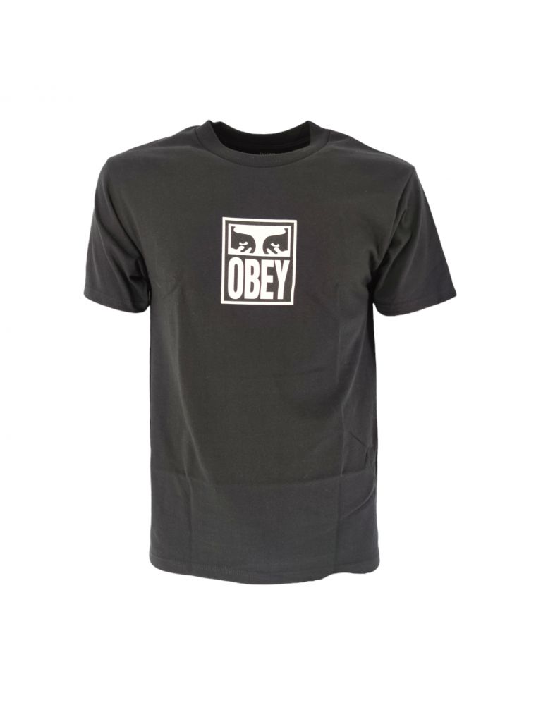 T-shirt Obey Eyes Icon 3 Uomo Black