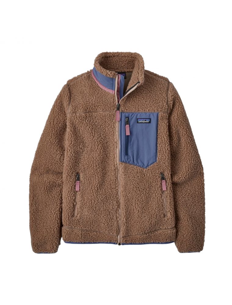 Giacca Classic Retro-X Fleece Donna Pampas Tan