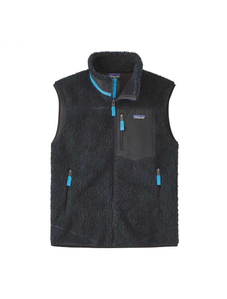 Gilet Classic Retro-X Fleece Uomo Pitch Blue
