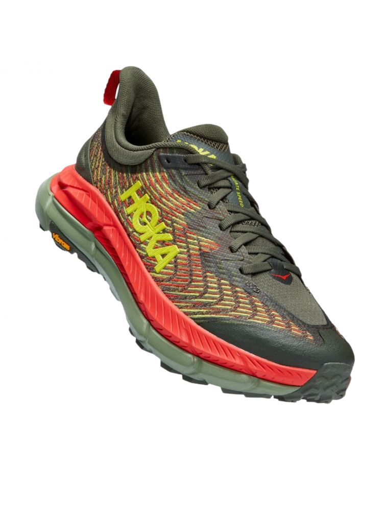 Scarpe Mafate Speed 4 Uomo Thyme/Fiesta