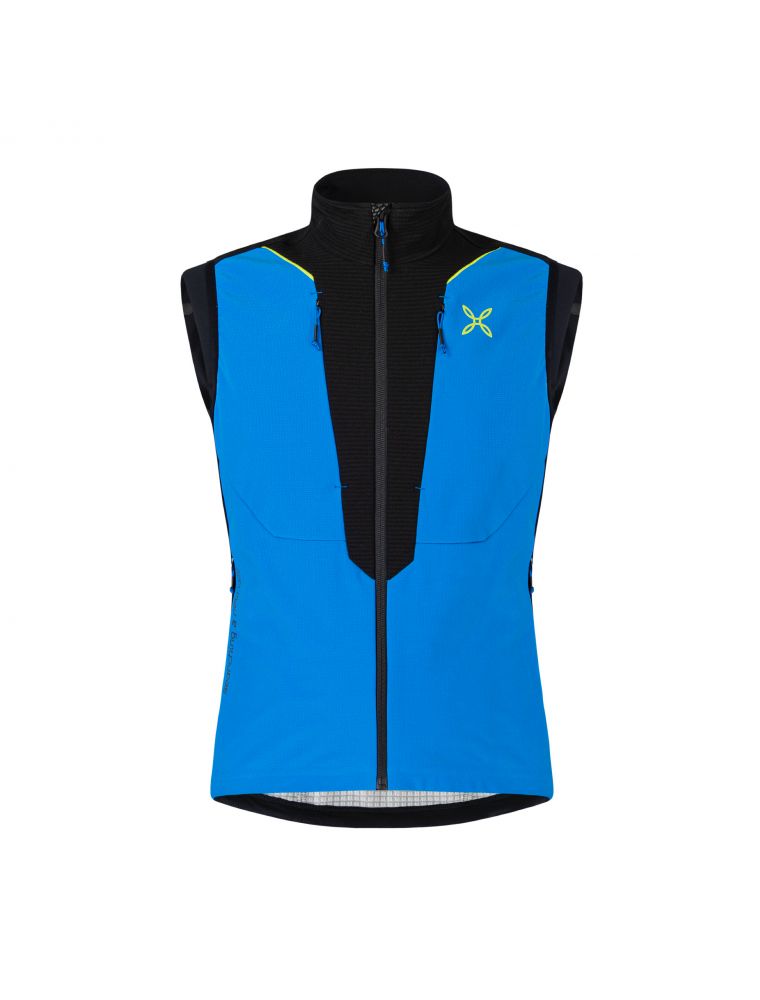 Gilet Chum 3 Uomo Celeste/Verde Acido