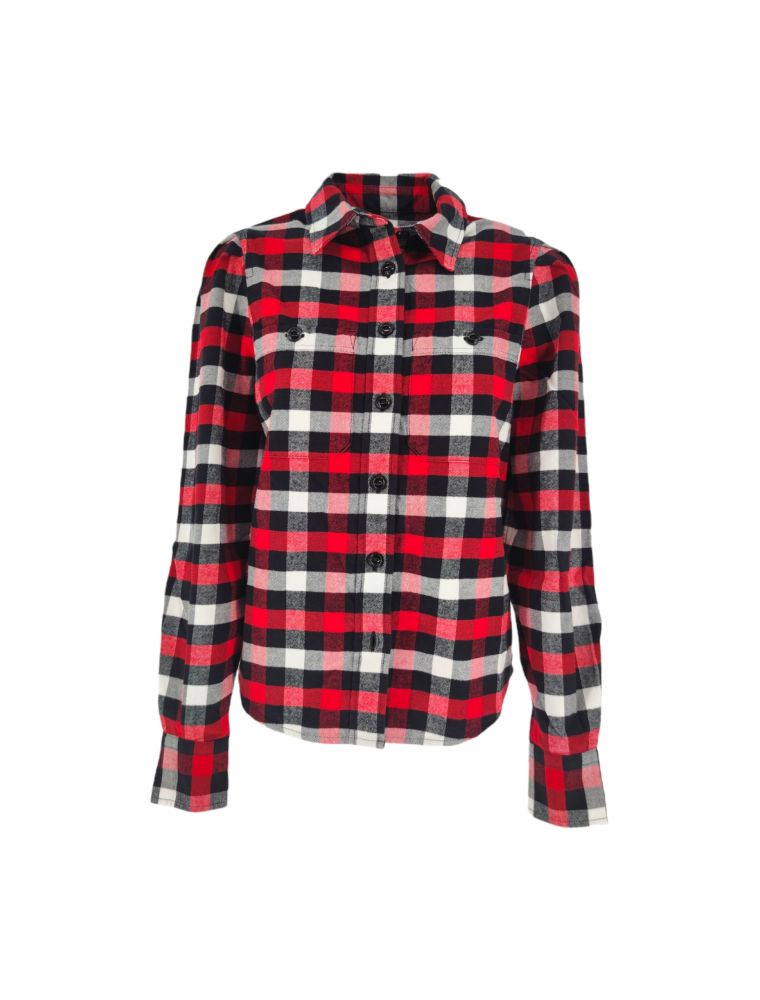 Camicia Classic Buffalo Donna Red/Black