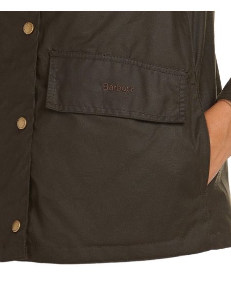 BARBLWX1081LWXOL71 Women's Avon Wax Jacket Olive/Classic - Fabbrica Ski Sises Biella