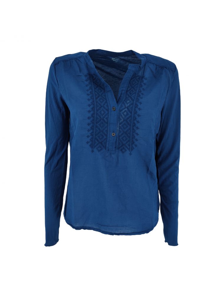 Camicia Tuahu Donna Prussian Blue