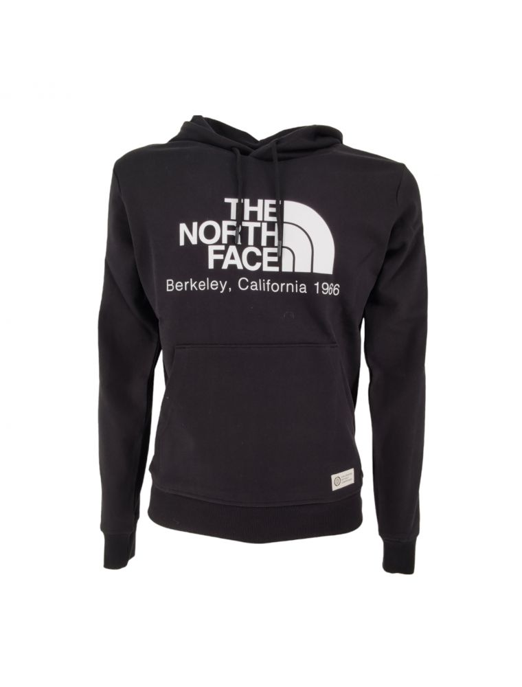 Maglia Scrap Berkeley California Hoodie Uomo Black