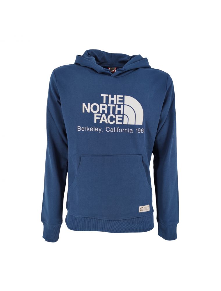 Maglia Scrap Berkeley California Hoodie Uomo Shady Blue