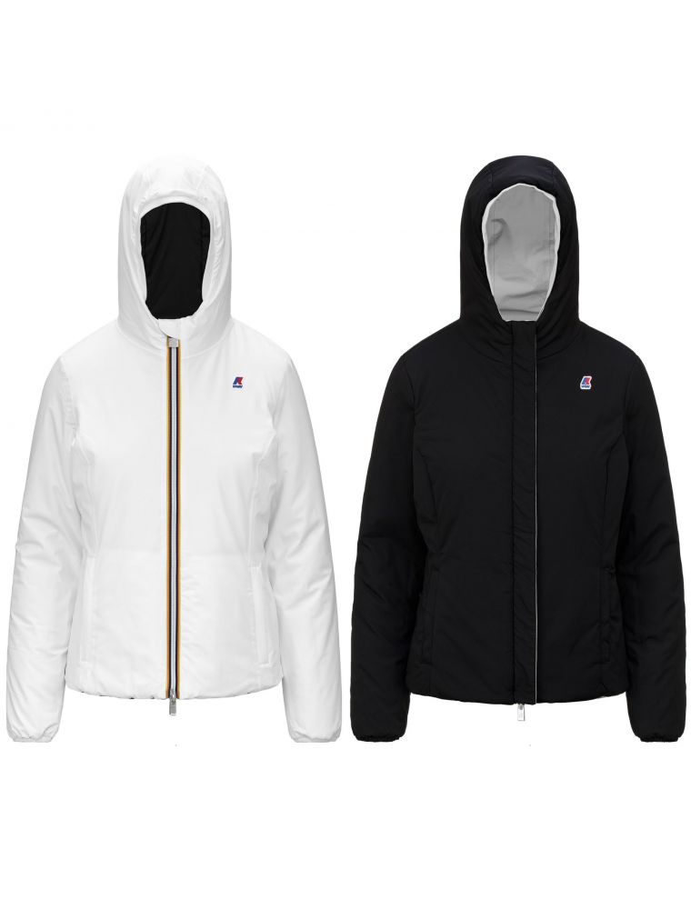 Giacca Lily Warm Double Donna White/Black Pure