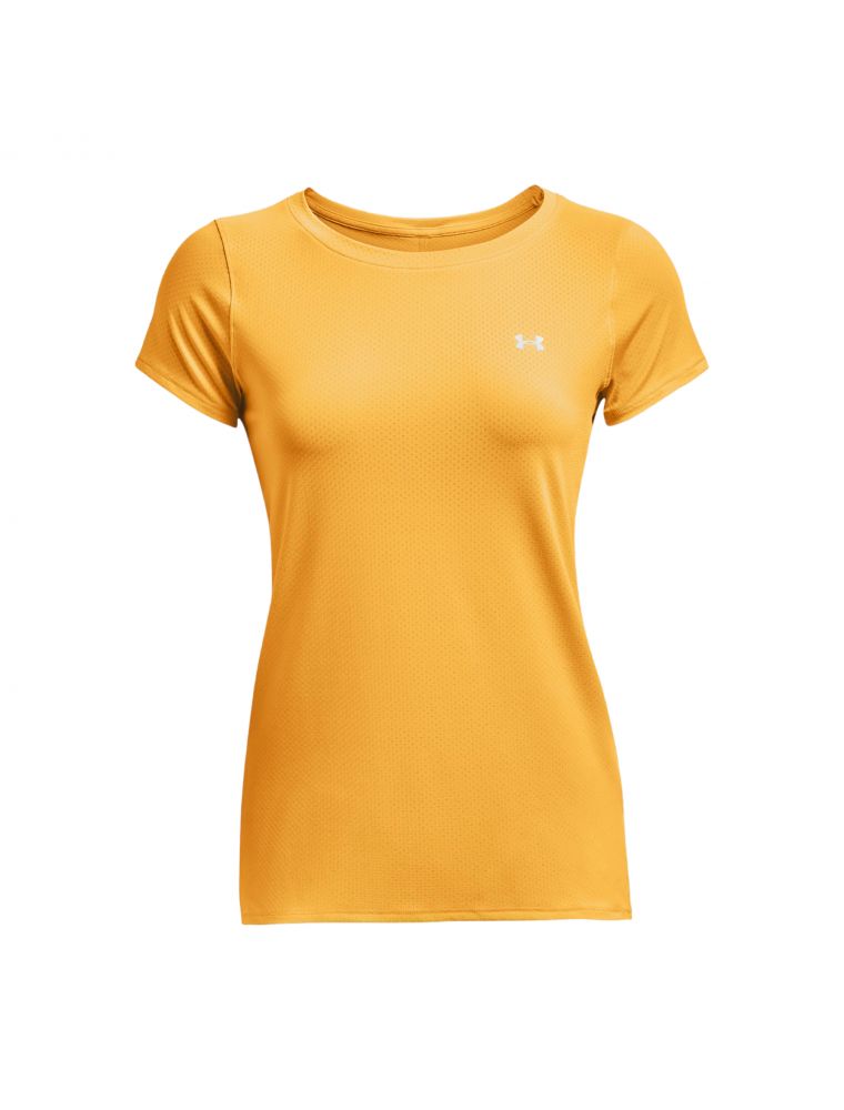 T-shirt HeatGear Armour Donna Rise/Metallic Silver