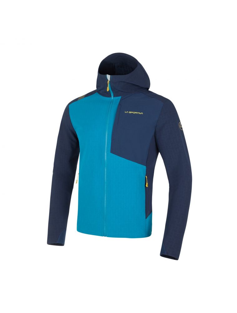 Giacca Descender Storm Uomo Crystal/Night Blue