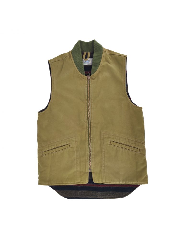Gilet Omaha Uomo Khaki Green